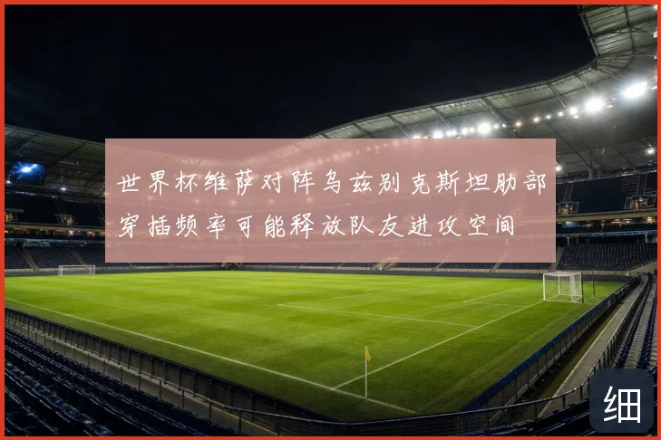 世界杯维萨对阵乌兹别克斯坦肋部穿插频率可能释放队友进攻空间